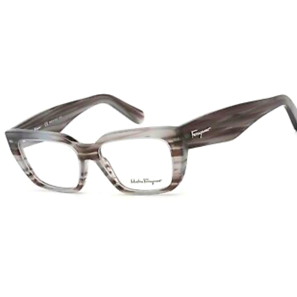 Salvatore Ferragamo 54mm Eyeglasses, New